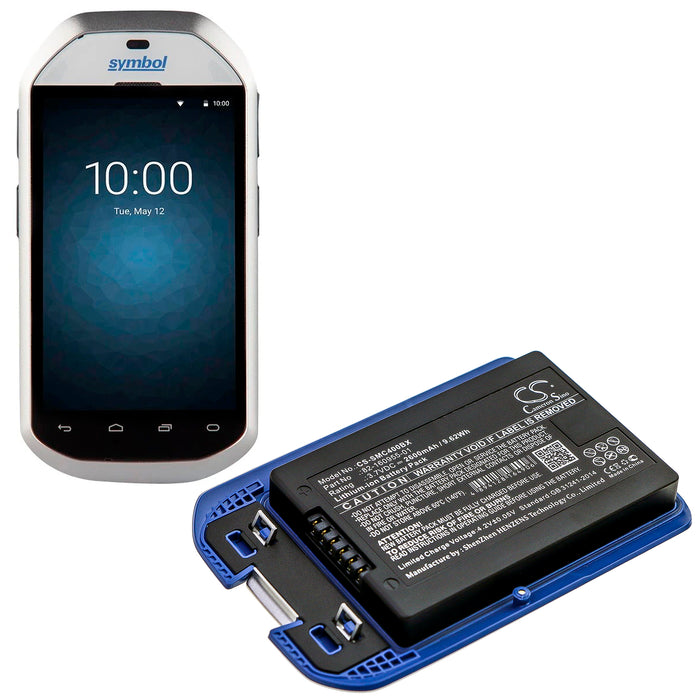 Motorola MC40 MC40C MC40N0 MC40N0-SCG3R00 MC4 Blue Replacement Battery-6