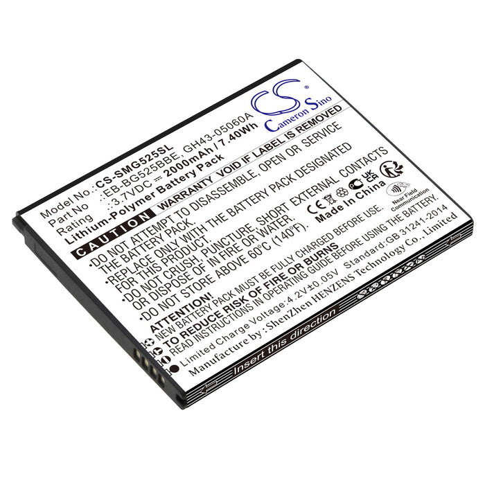Samsung Galaxy XCover 5 Galaxy XCover 5 2021 M-G525N SM-G525F SM-G525F DS Mobile Phone Replacement Battery