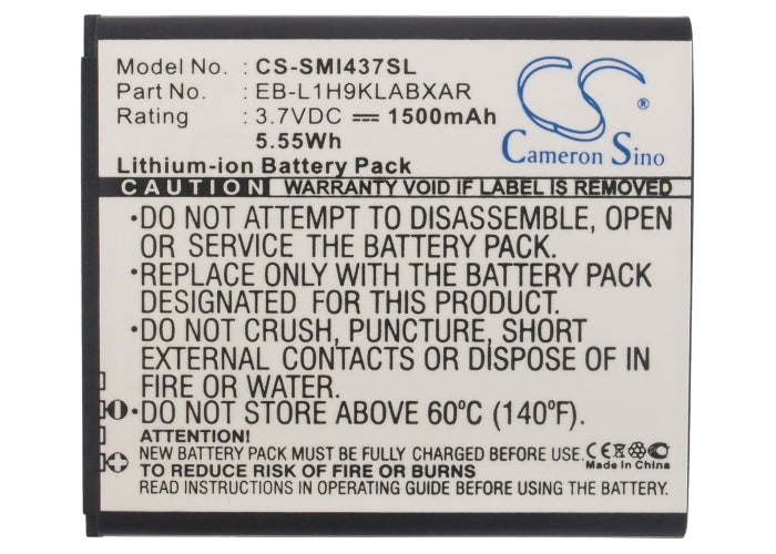 At&T Galaxy Express GT-I8730 SGH-I437 1500mAh Mobile Phone Replacement Battery-5