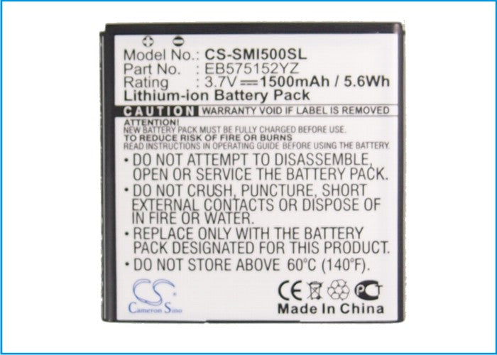Samsung SCH-i500 Mobile Phone Replacement Battery-5