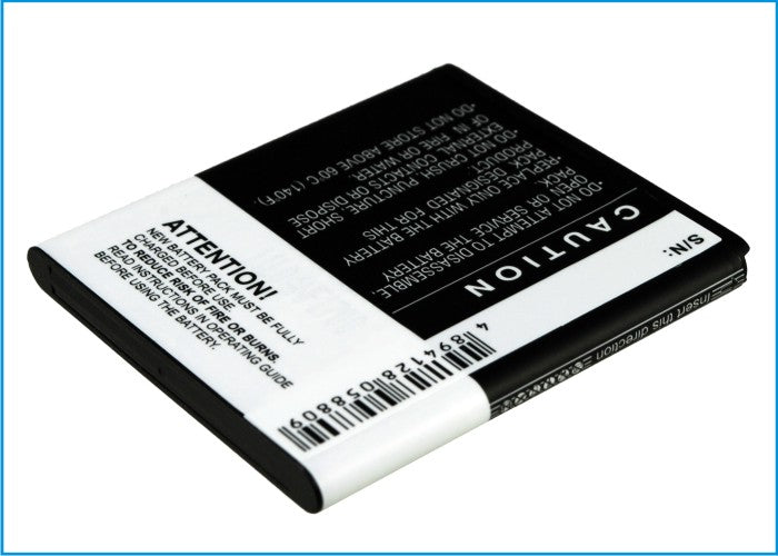 AT&T Galaxy S 2 Skyrocket 4G Galaxy S II Skyrocket 4G Galaxy S2 Skyrocket 4G Galaxy SII Skyrocket 4G S 1800mAh Black Mobile Phone Replacement Battery-3