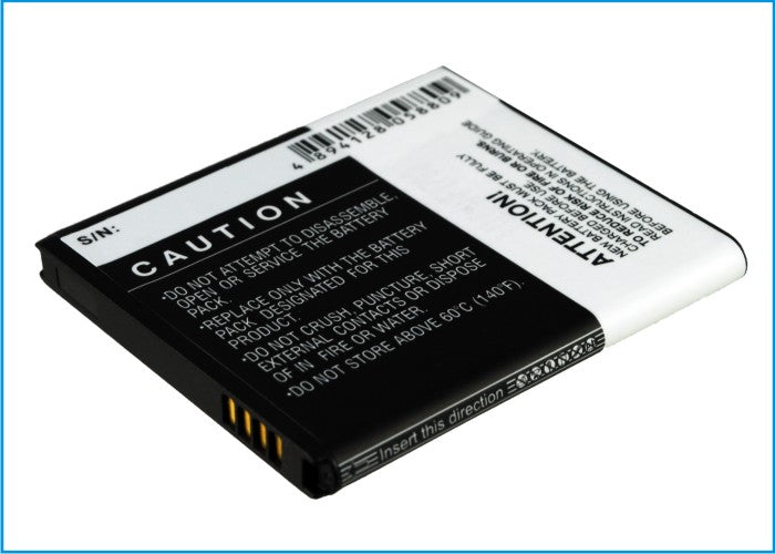AT&T Galaxy S 2 Skyrocket 4G Galaxy S II Skyrocket 4G Galaxy S2 Skyrocket 4G Galaxy SII Skyrocket 4G S 1800mAh Black Mobile Phone Replacement Battery-4