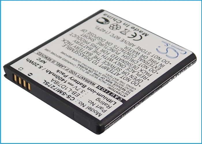 Samsung Galaxy S Hercules Galaxy S II X GT 1400mAh Replacement Battery-main