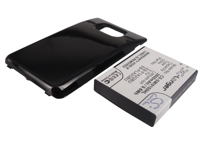 Samsung Galaxy S II Galaxy S2 GT-I9100 2600mAh Black Mobile Phone Replacement Battery-2