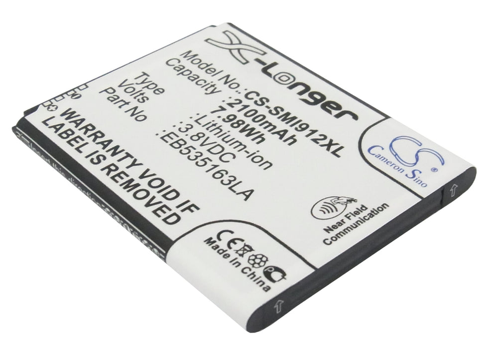 Samsung Galaxy Grand Ga Black Mobile Phone 2100mAh Replacement Battery-main