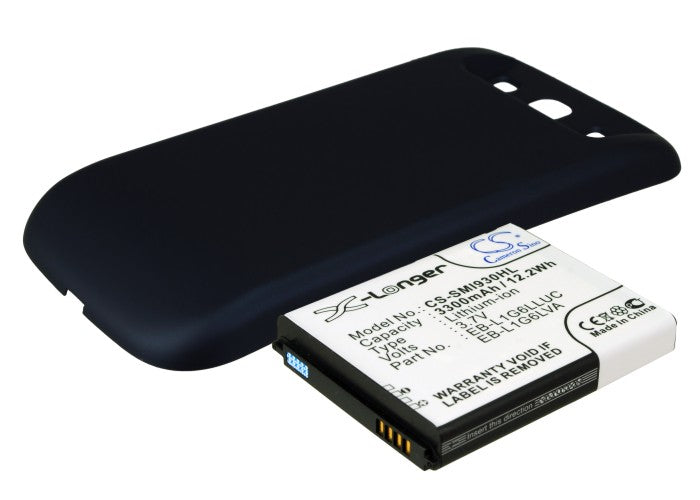 Samsung Galaxy S3 Galaxy SIII GT-I9300 GT-I9308 SGH-T999V 3300mAh Blue Mobile Phone Replacement Battery-3