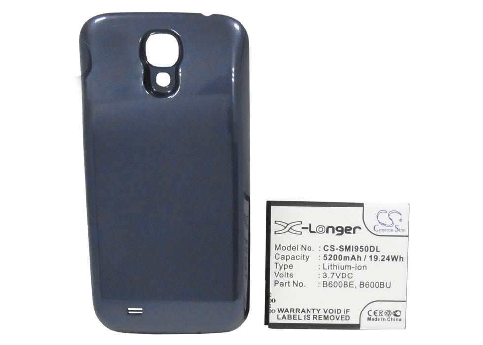 Samsung Galaxy S4 Galaxy S4 LTE GT-I9500 GT-i9502 GT-i9505 5200mAh Blue Mobile Phone Replacement Battery-5