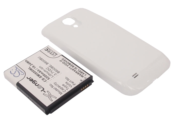 Samsung Galaxy S4 Galaxy S4 LTE GT-I9500 GT-i9502 GT-i9505 5200mAh White Mobile Phone Replacement Battery-3