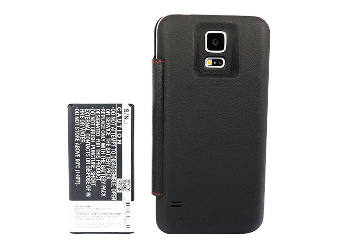 Samsung Galaxy S5 Galaxy S5 LTE GT-I9600 GT-I9602 GT-I9700 SM-G900 SM-G9006V SM-G9008V SM-G9009D SM-G90 5600mAh Black Mobile Phone Replacement Battery-8