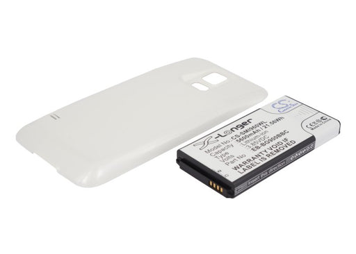 Samsung Galaxy S5 Galaxy S5 LTE GT-I9600 GT- White Replacement Battery-main