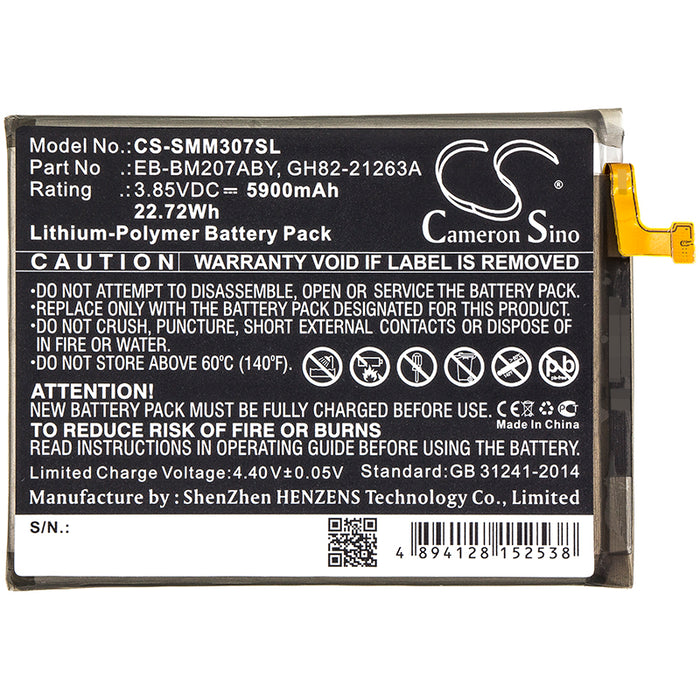 Samsung Galaxy M30s SM-M307F SM-M307F DS Mobile Phone Replacement Battery-3
