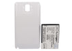 Samsung Galaxy Note 3 Galaxy Note III SC-01F SGH-N075 SM-N900 SM-N9000 SM-N9002 SM-N9005 SM-N9006 SM-N9 6400mAh White Mobile Phone Replacement Battery-5