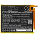 Samsung Galaxy Tab View Galaxy View SM-T670 SM-T677 SM-T677A SM-T677K SM-T677L Tablet Replacement Battery-3