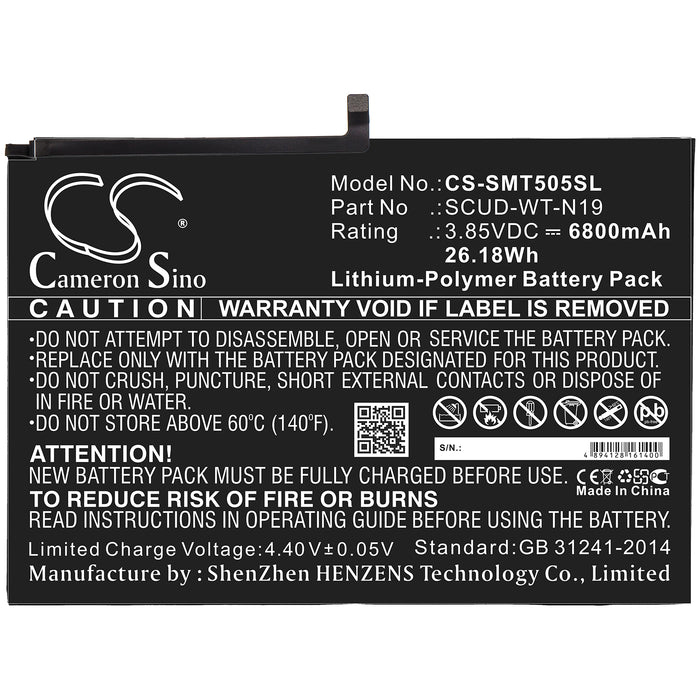Samsung Galaxy Tab A7 10.4 2020 SM-T500 SM-T505 Tablet Replacement Battery-3