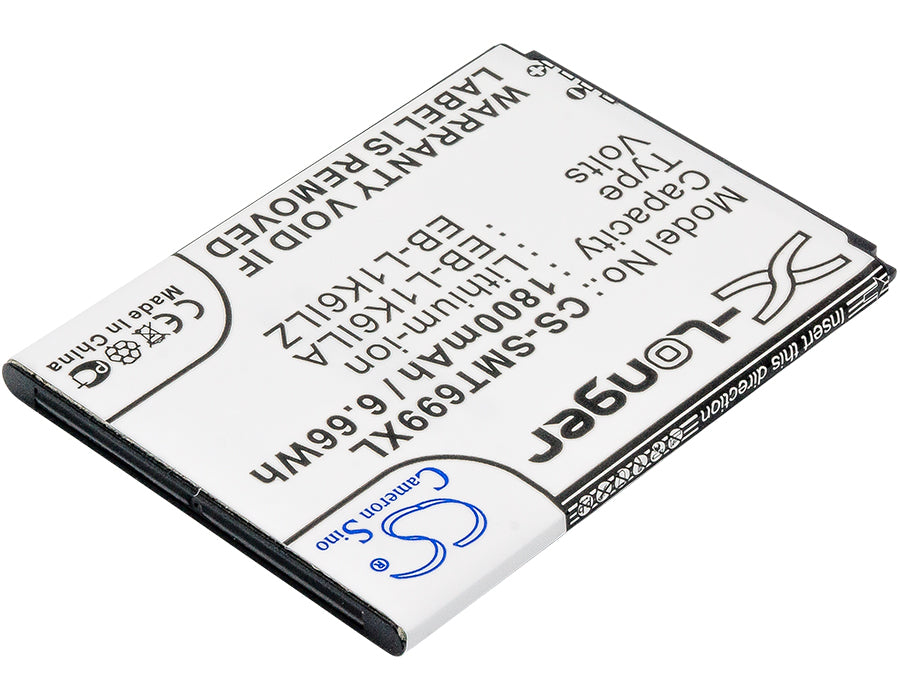 Verizon Galaxy Stratosphere II Galaxy Stratosphere II 4G SCH-I415 SCHI415SAV SCH-I425 Stratosphere II 1800mAh Mobile Phone Replacement Battery-2