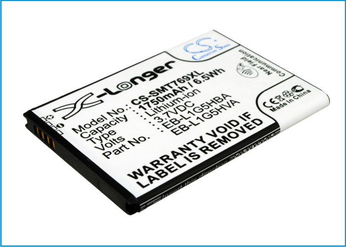Samsung Exhilarate Galaxy S Blaze 4G SGH-i577 SGH-T769 1750mAh Mobile Phone Replacement Battery-2