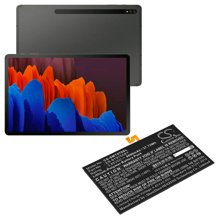 Samsung Galaxy Tab S7 Plus 12.4 Galaxy Tab S7+ 12.4 2020 SM-T970 SM-T975 SM-T975N SM-T976B SM-T976N SM-T978U Tablet Replacement Battery-5