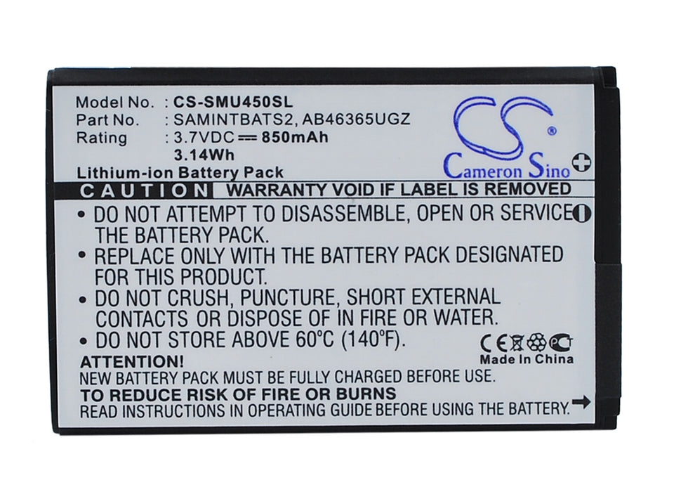 Samsung DoubleTake Glyde 2 Intensity II Intensity  Replacement Battery-main