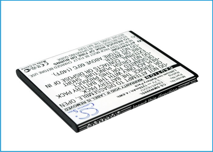 Samsung GT-S7530 GT-S7530E GT-S7530L Omnia M SCH-W999 SGH-W999 1250mAh Mobile Phone Replacement Battery-2