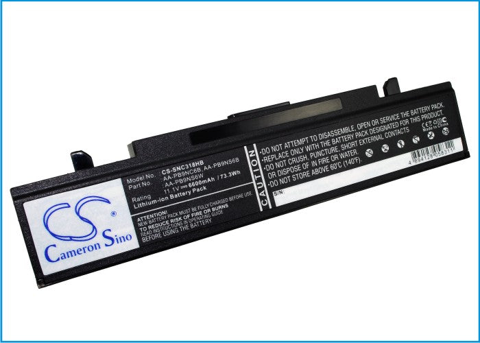 Samsung NP-540-JS03AU NP-NP-R540 NP-P210 NP-P210-BA01 NP-P210-BA02 NP-P210-BS01 NP-P210-BS02 NP- 6600mAh Black Laptop and Notebook Replacement Battery-5