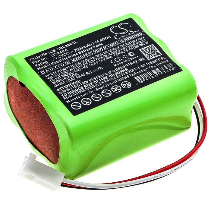 Sencore 17A49 A AVT-800217 D Replacement Battery-main