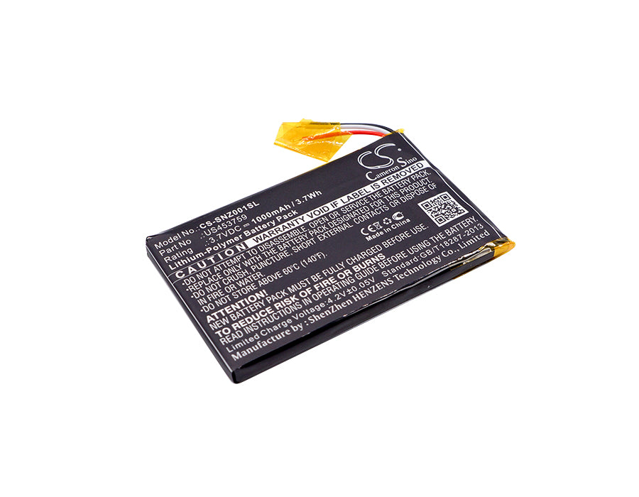 Sony NWZ-ZX1 Walkman NWZ-ZX1 Replacement Battery-main