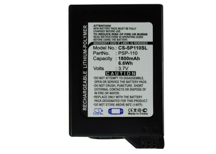 Sony PSP-1000 PSP-1000G1 PSP-1000G1W PSP-1000K PSP-1000KCW PSP-1001 PSP-1006 Game Replacement Battery-5