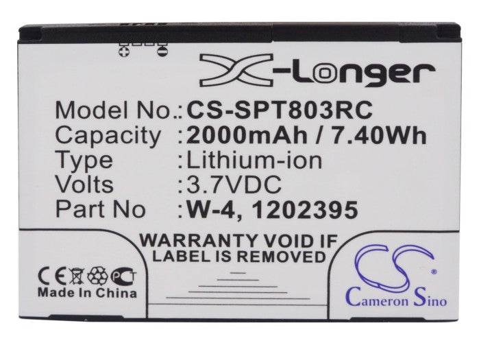 Sprint 803S 4G LTE Aircard 803S SWAC803SMH 2000mAh Hotspot Replacement Battery-5