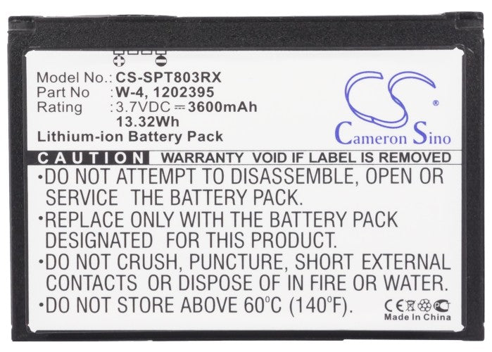 Sprint 803S 4G LTE Aircard 803S SWAC803SMH 3600mAh Hotspot Replacement Battery-5