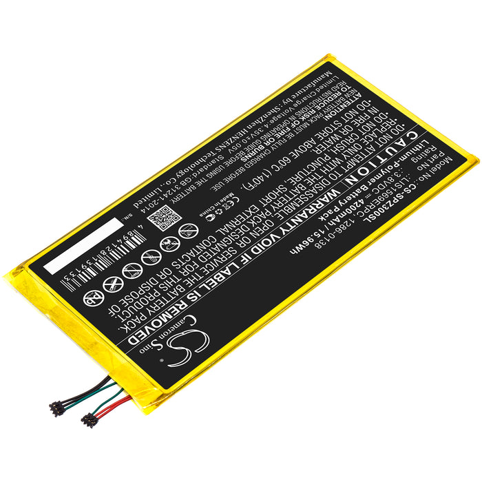Sony XDR-P1DBP Tablet Replacement Battery-2