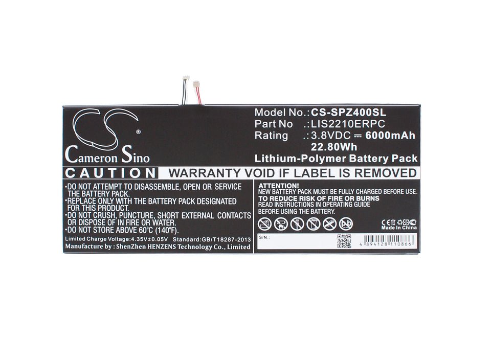 Sony SGP771 Xperia Z4 Tablet SGP712 Tablet Replacement Battery-5