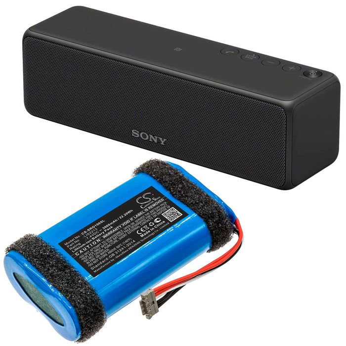 Sony SRS-HG1 SRS-HG110 SRS-HG2 Replacement Battery: BatteryClerk
