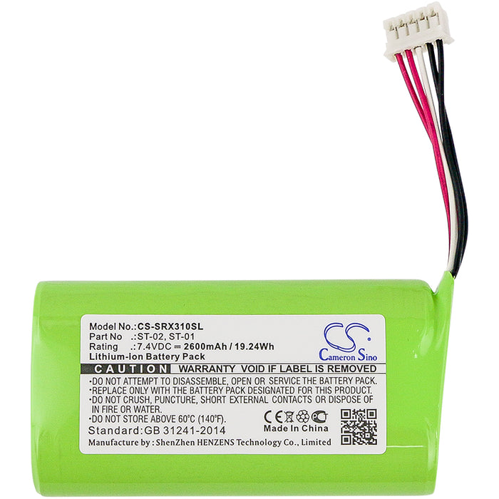 Sony SRS-X3 SRS-XB2 SRS-XB20 Speaker Replacement Battery-3