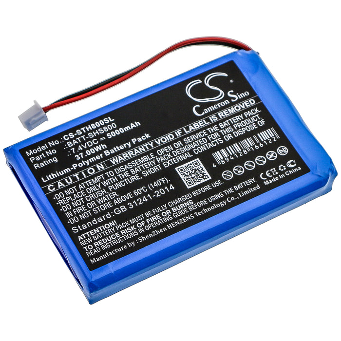 Sigtent SHS1000 SHS800 Replacement Battery-main