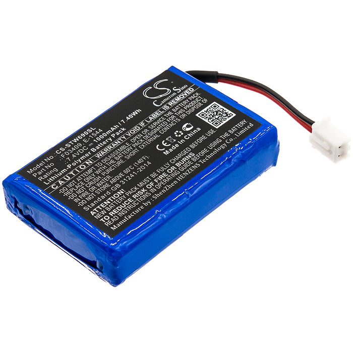 Satlink WS-6906 WS-6908 WS-6909 WS-6912 WS-6912 Di Replacement Battery-main