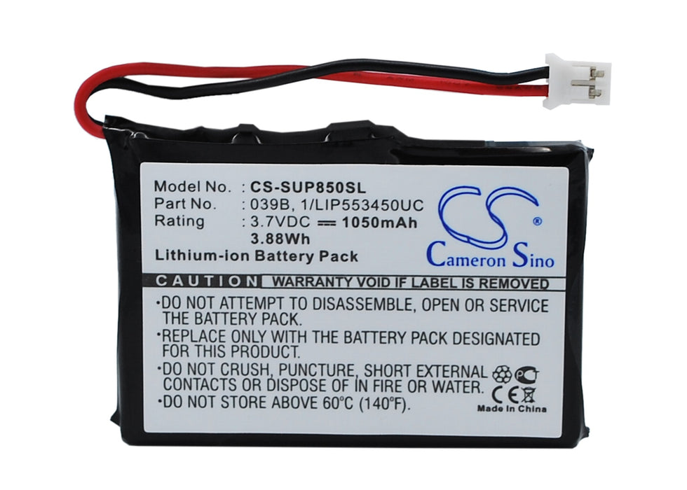 Sureshotgps 1110-1 8800 8850 Replacement Battery-main