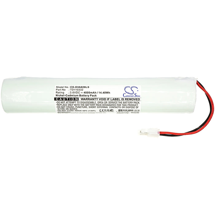 Battery For Schneider OVA51028E 329056000 4000mAh 3.6V