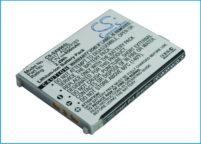 Sharp 906H 906I SH906I Mobile Phone Replacement Battery-2