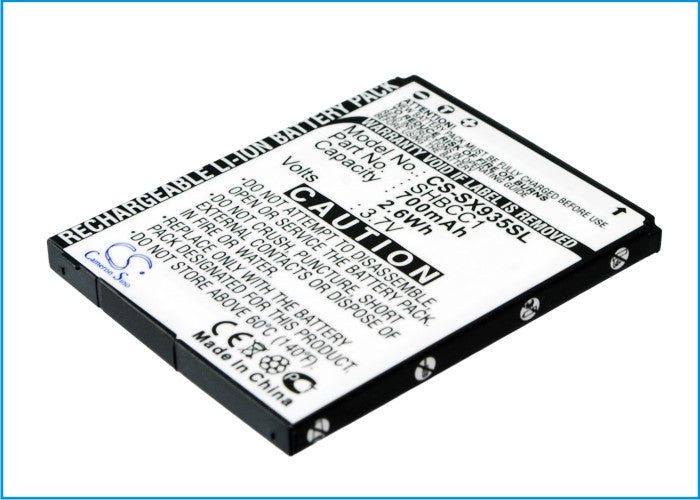 Sharp 831SH 831SHS 832SH 930SH 933SH 934SH 936SH DM004SH SH1810 SH1810C Waterpoof 935SH WX-T930 Mobile Phone Replacement Battery-4