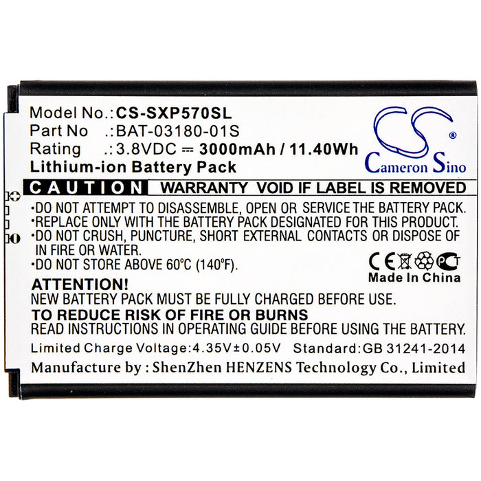 Sonim XP5 XP5700 XP5800 XP5s Mobile Phone Replacement Battery-3