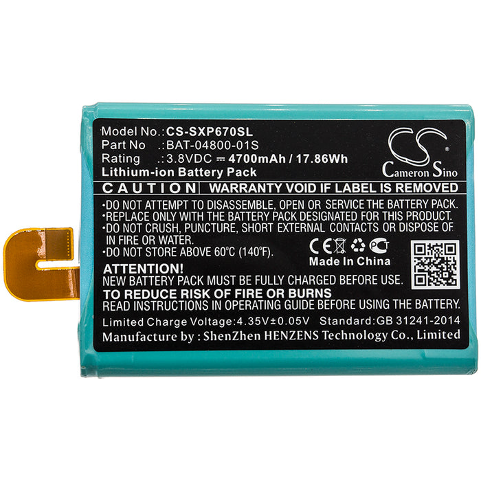 Sonim XP6 XP6700 XP7 XP7700 Mobile Phone Replacement Battery-3