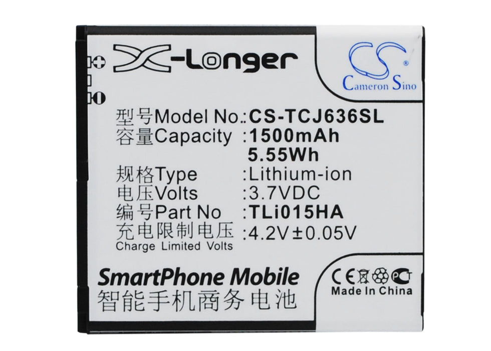 TCL J636D Replacement Battery-main