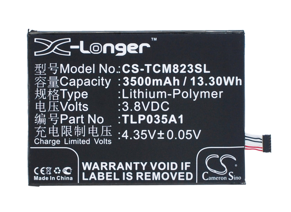 TCL M823 N1 Max Mobile Phone Replacement Battery-5