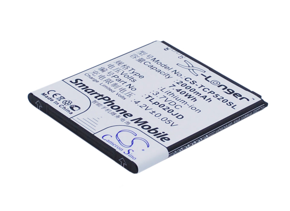 TCL P5181 P518L P5201 P520L Mobile Phone Replacement Battery-3