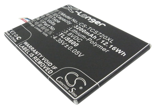 Alcatel One Touch Flash OT-6042 OT-6042D Replacement Battery-main
