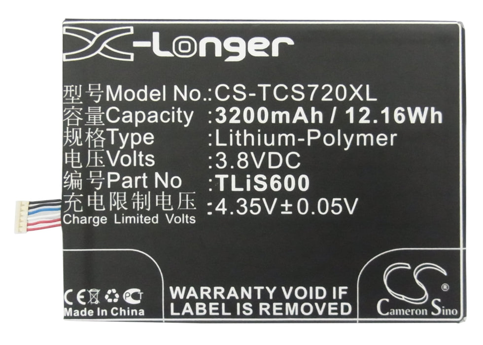 TCL S720T S725T Mobile Phone Replacement Battery-5