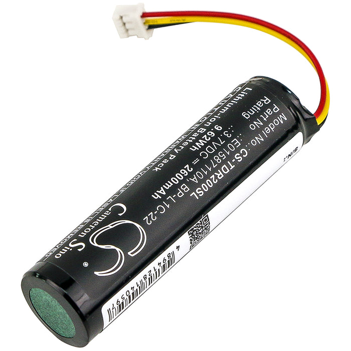Tascam MP-GT1 2600mAh Recorder Replacement Battery-2