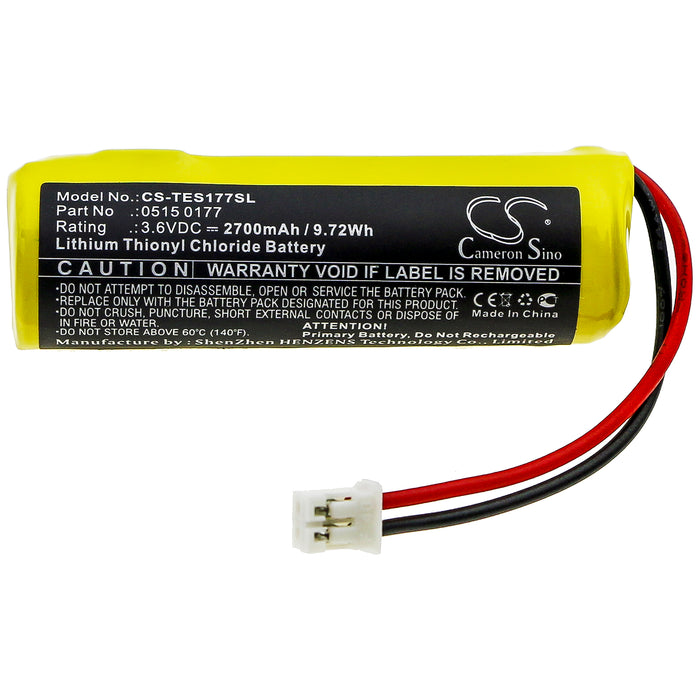 Testo 175-T1 175-T2 177 loggers PLC Replacement Battery-3