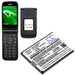 Cingular 3G Flip M3620 Mobile Phone Replacement Battery-4
