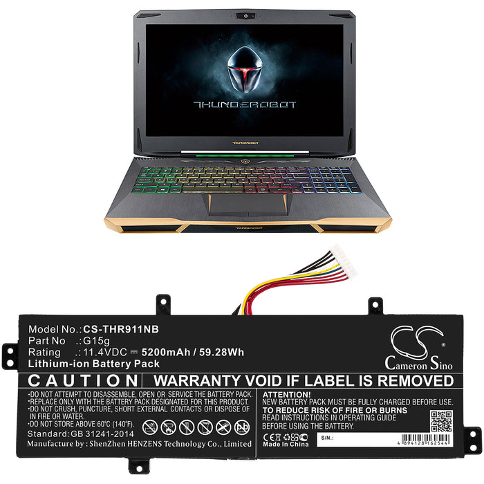 Gigabyte SabrePro 15 SabrePro 15 G SabrePro 15-W8 Laptop and Notebook Replacement Battery-5